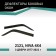 Defly window deflectors for Lada 2121, Niva 4x4, 1977-2021, 3 doors