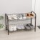 Shoe shelf collapsible, 2 tiers, 68 × 28 × 44 cm, color copper antik