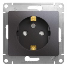 Розетка SchE GSL001345 Glossa, СП, IP20