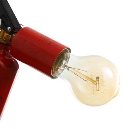 Fire extinguisher lamp E27 40W Red 20x10x25-125cm-5