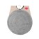 Bacchetta bathroom "Julia", circle, color gray