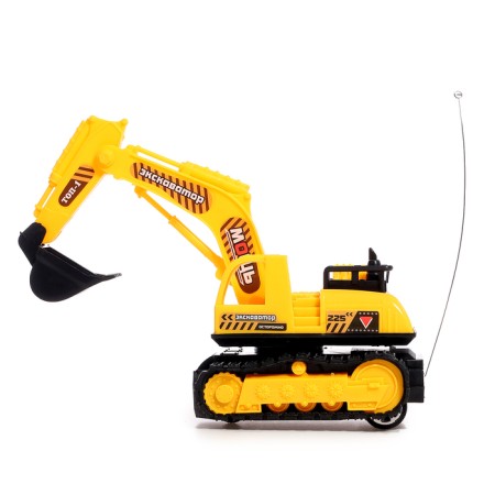 Excavator Radio -controlled "Builder", works from batteries-1