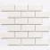 Mosaic porcelain bonaparte Brick White, 287.5x292x6 mm