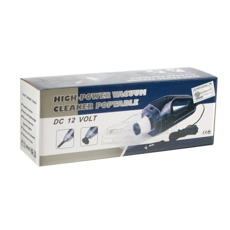 Vacuum cleaner car Cyclone Turbo 125 W, 12 V, 5 nozzles, mix-4