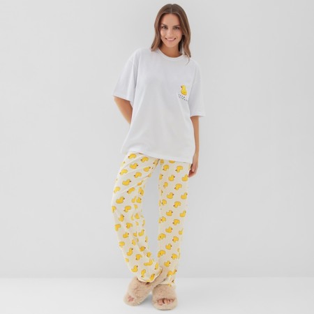 Women's pajamas (T-shirt and trousers) KAFTAN DUCK RR 44-46-4