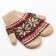 Women's mittens from Mongol wool "snowflake", beige color, size 17-19