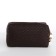 Lightning cosmetic bag, brown color