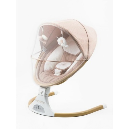 Электрокачели детские AmaroBaby Ergo Swing, цвет бежевый-7