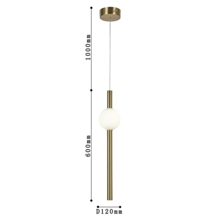 Suspension Conceptus 120 mm, LED 7W-2