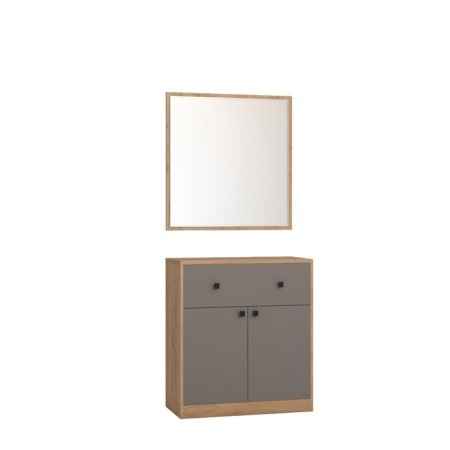 Denver mirror, 780 × 812 mm, color of oak craft gold-1