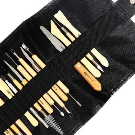Setting instrument for modeling and Brauberg Art Classic 30 pcs in a twist-7