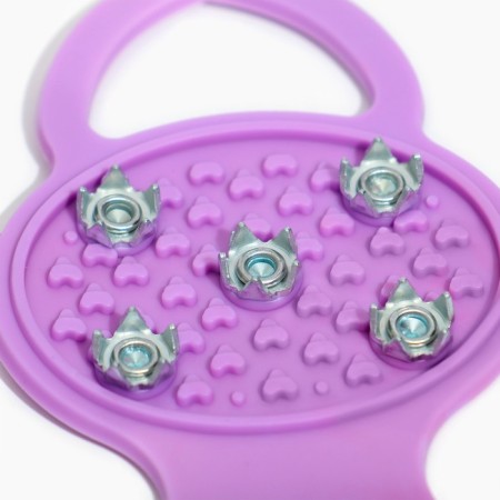 Ice steps 5 spikes size 26-35, pink, children's-2