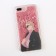 IPhone 7.8 Plus phone case with sparkles inside Ambition, 7.7 × 15.8 cm