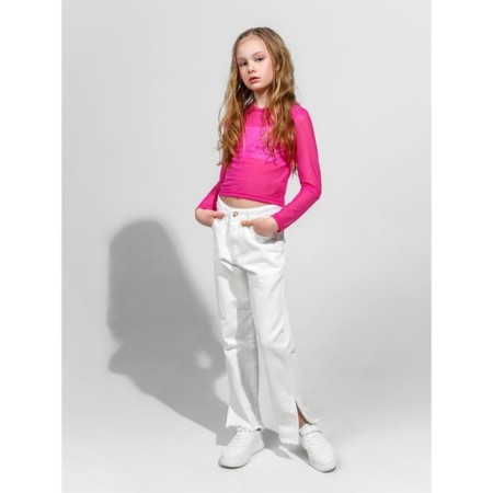 TOP for Young girl, height 128 cm, pink color-3