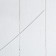 Wire for the manufacture of artificial colors "White" length 40 cm section 0.07 cm