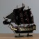 Pirate Ship "Merry Roger" Board with a yellow strip, 40*8.5*36cm