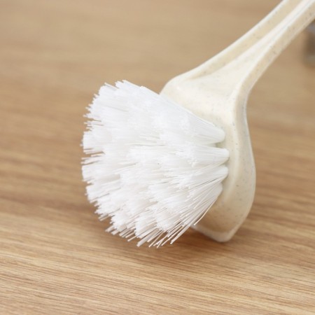 Brush for dishes with a straight handle Malta, 5 × 5 × 23 cm, beige color-3