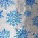 Flogi packaging film "Snowflakes", 70 x 50 cm, New Year