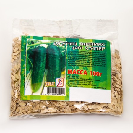 Cucumber seeds "Phoenix Super 640", 100 g