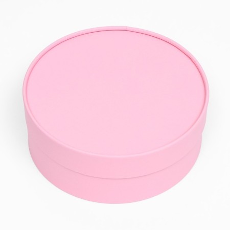 Gift box "Tenderness", pink, hooked, without a window, 20.5 x 7 cm-1