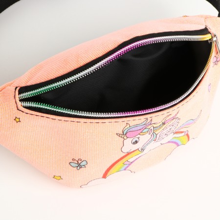 Board children's belt on lightning, color coral-2