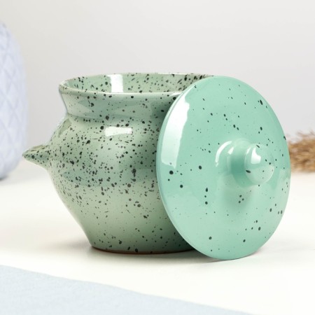 Ceramic pot for baking No. 5 with handles, 0.5l / 10.5x10cm, harmony-1