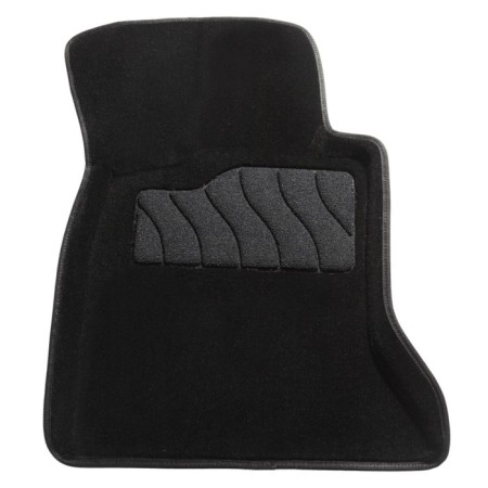 Pile rug for BMW 5 Ser F-10, 2010-2013, black-1