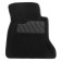 Pile rug for BMW 5 Ser F-10, 2010-2013, black