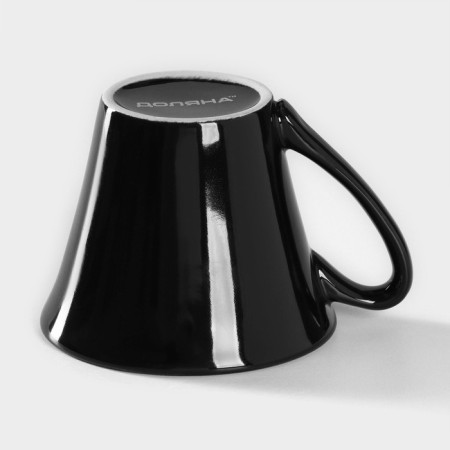 Coramic Dolyana COFFEE BREAK mug, 180 ml, black color-2