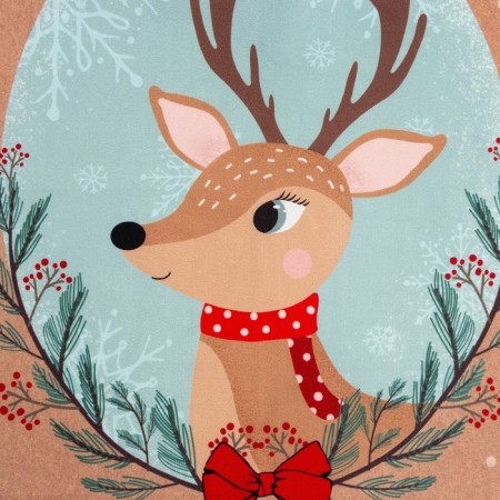 New Year's gift set of Ethel Deer: kitchen towel, grab, silicone shape-2