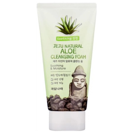 Face Feet Jeju Natural Aloe Cleansing Foam 120g