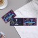 Invitation "to Party!" DJ, blue background, 24.7x7.22 cm