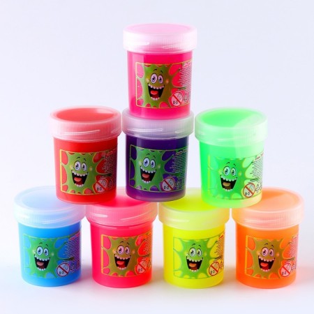 Slime, tube 40 g, mix-2