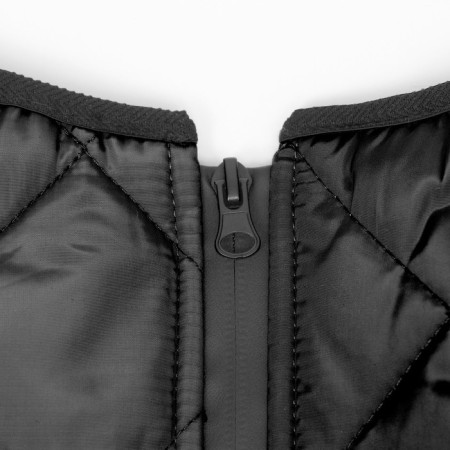 Jacket for large dogs, membrane, XL (DS 40, Osh 41, OG 56 cm), gray-black-9