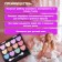 Cosmetics set for girls: shadows, applicator