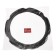 Torso steering wheel, anatomical, size 38 cm, black