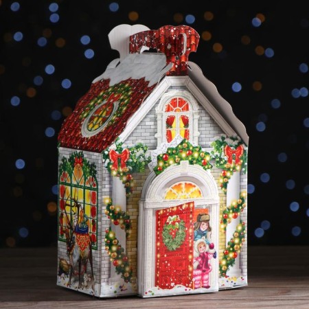 Gift box "Santa", 18.8 x 14.6 x 29.7 cm-1