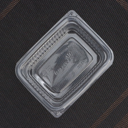 Container Plastic disposable "Yuzhuralpak", KR-12, 200 ml, 112 × 86 × 43 mm, transparent-2