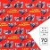 Packaging paper, 70x100 cm, Spider-Man
