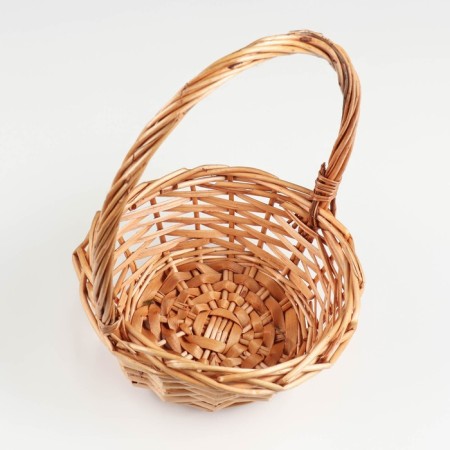 A set of baskets, 3 pcs, 30 × 22/33 cm, 26 × 12/28 cm, 20 × 10/23 cm, willow-4
