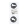 Lockland cylinder lining, round d = 53 mm, with fastening, black color black