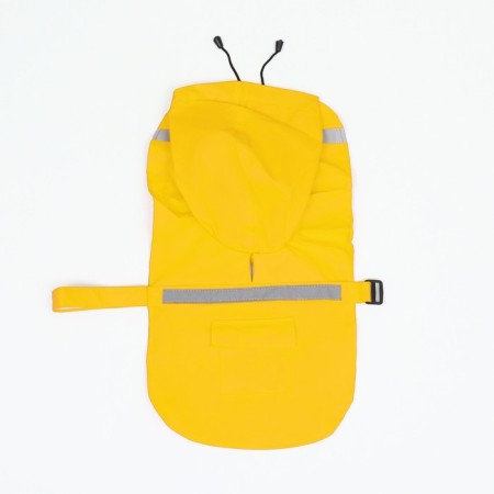Dog raincoat, size XL (DS 30-35, OG 38-43, Osh 26-31 cm), yellow-7