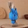 Amulet-Domova "Glory in a linen cap, with fish", 30x22x10 cm, mix