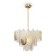 Caustra Freya Fr5143PL-07G HLOYA, 500x500x750 mm, E14, 7x60W, color gold
