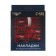 Cartage pedals, anti -slip, red, set 3 pcs