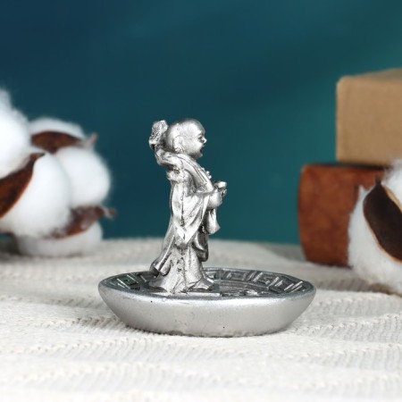 Bowling stand "Sage", silver, mix-4