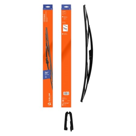 Wiper brush 900 mm, 36 ", frame cargo 6x16