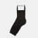 Socks male terry, black color, size 25-27
