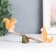 Polystone souvenir "Squirrels on the swing" 7.2x15.3x3.5 cm