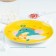 Ceramic plate "Cupid Dino", d = 20.5 cm, yellow color